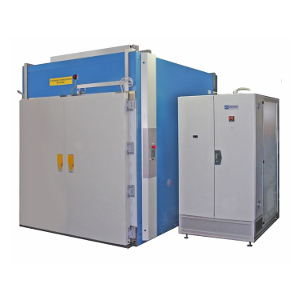 Photovoltaic panel test chambers