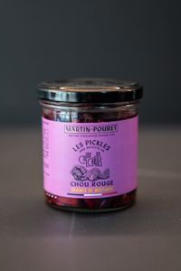Pickles chou rouge et graines de moutarde 60g