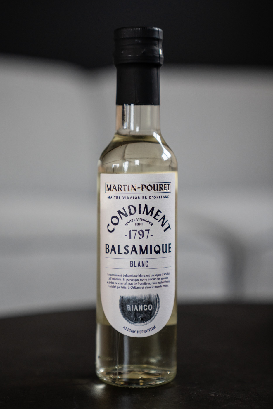 Condiment balsamique blanc 25cl