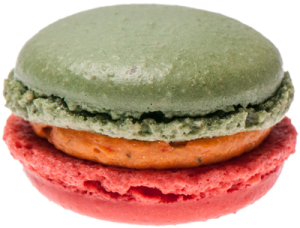 Savoury macarons