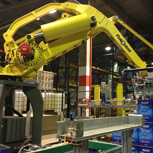 Robotic Tin Palletizing System