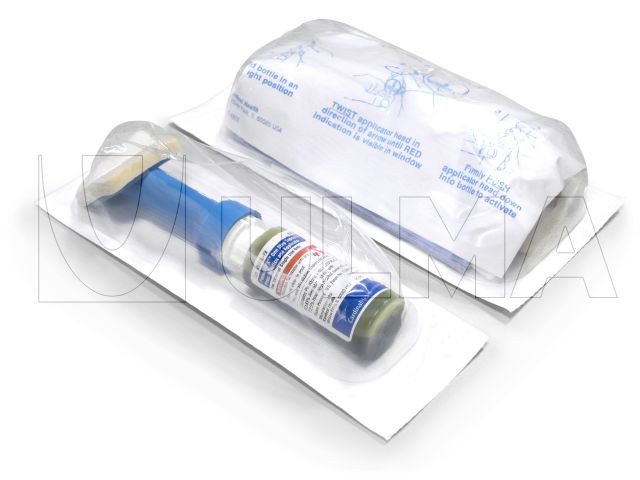 Medical product packaging in thermoforming in flexible film