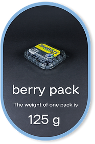 Blueberry berry pack