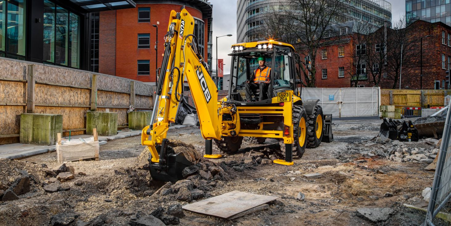 JCB construction equipment