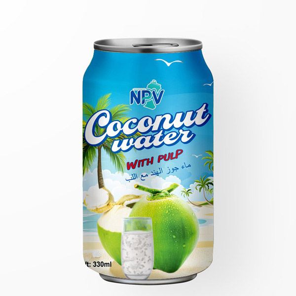 Coconut water with pulp 330ml