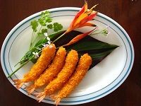Breaded shrimp