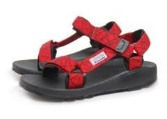 Red sandals