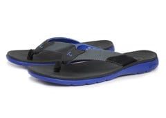 Blue flip flops