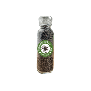Black Pepper Glass Grinder 160