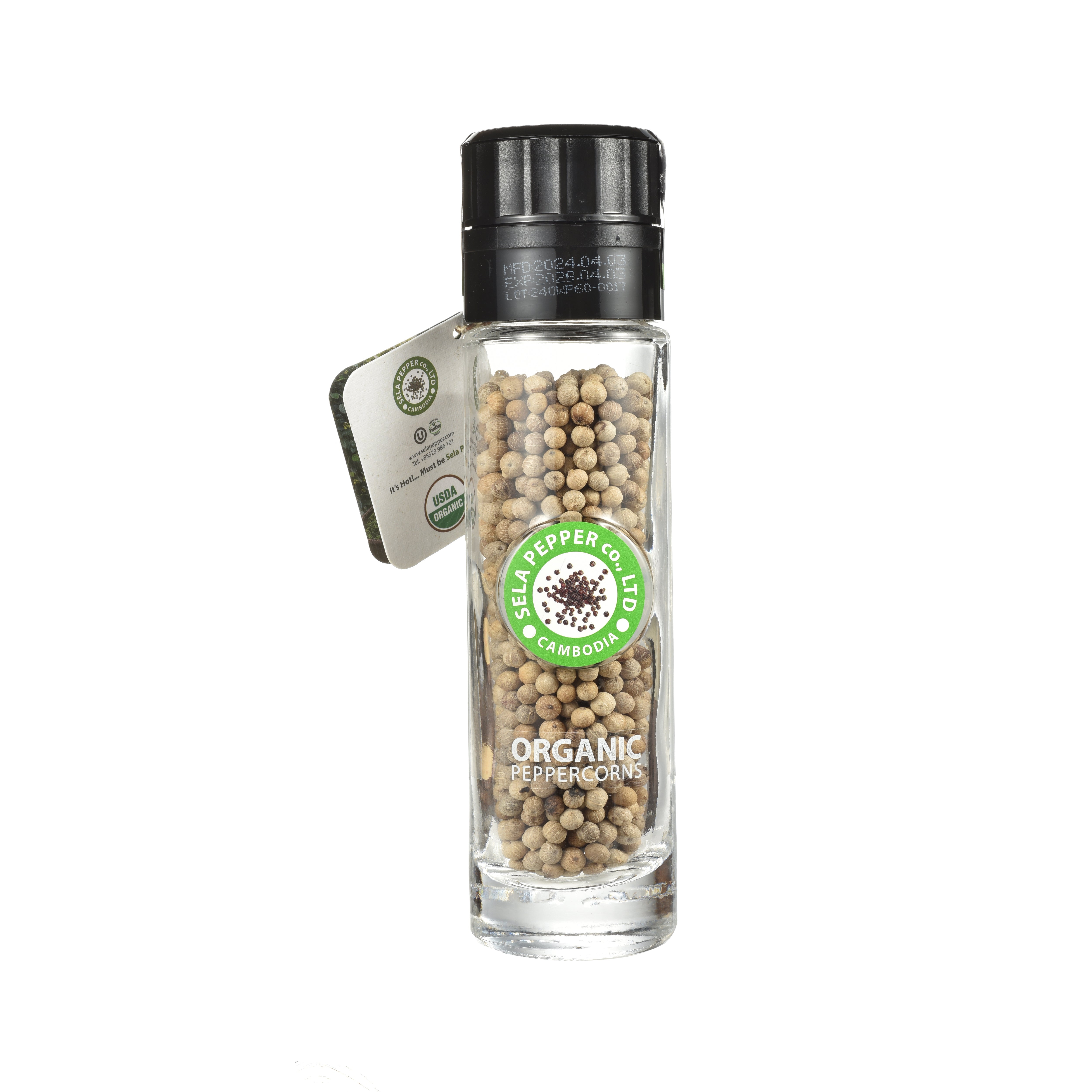Organic White Pepper 55G