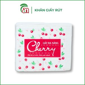 Khăn Giấy Rút Dai Mềm Cherry 2 Lớp Gói 420 Tờ
