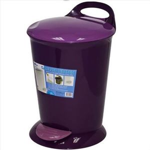 Plastic waste bin