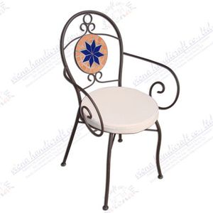 Mosaic Star Garden Chair