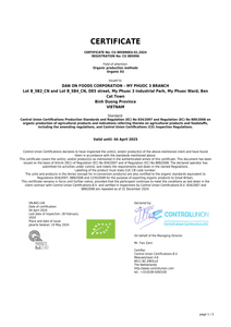 Organic production methods
