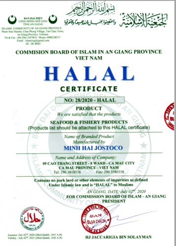 SEAFOOD & FISHERY PRODUCTS