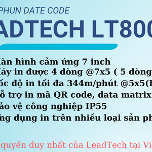 Máy in phun date Leadtech LT800