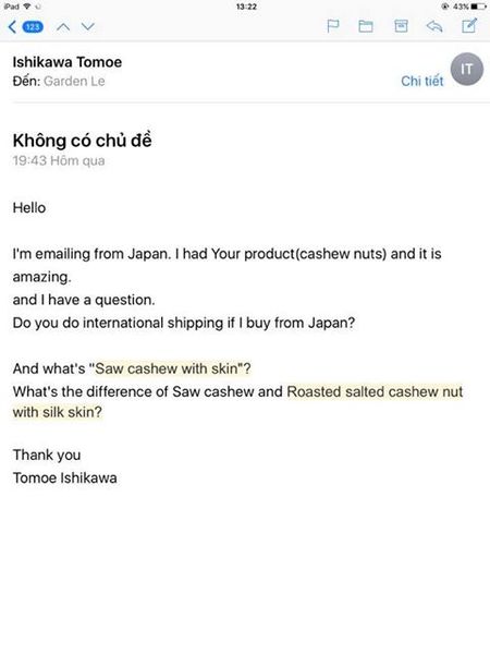 cashew nuts