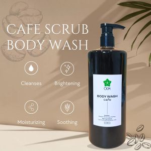 Coffee bean shower gel