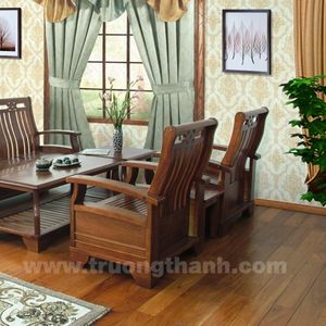 Wooden sofa set
