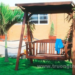 Wooden swing