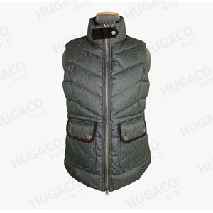 Padded Tweed Vest