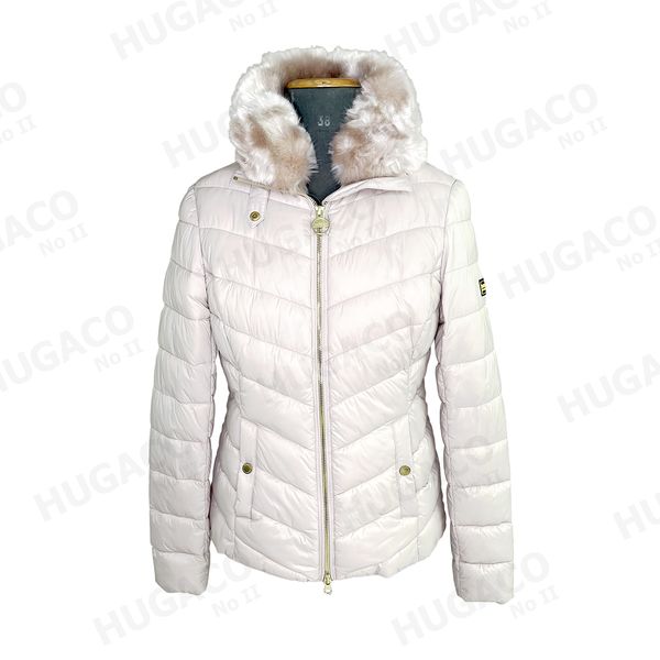 Women's Padded Jacket with Faux Fur Collar