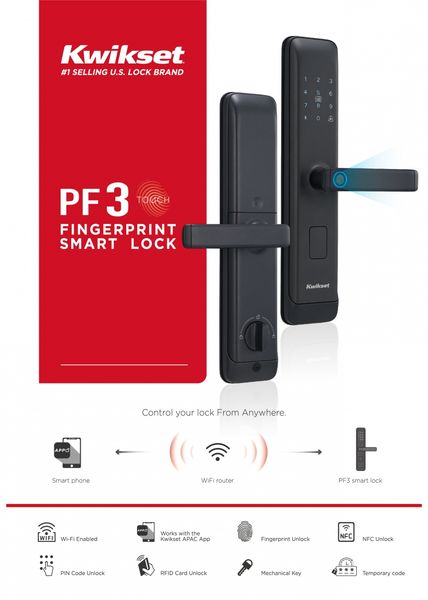 PF3 FINGERPRINT SMART LOCK