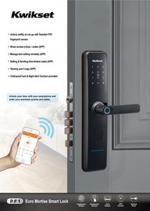 PF1 Euro Mortise Smart Lock