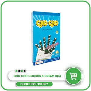 Cho Cho Cookies &amp; Cream Box