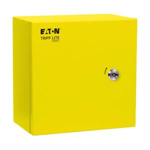 SmartRack Outdoor Enclosure, NEMA 4, Shallow, Yellow