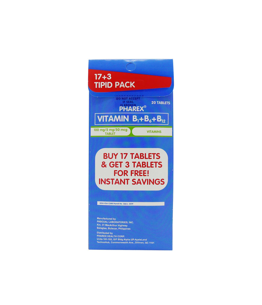Vitamin B Complex 17+3 – Pharex