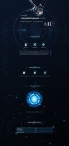 Under-glass Fingerprint Lens