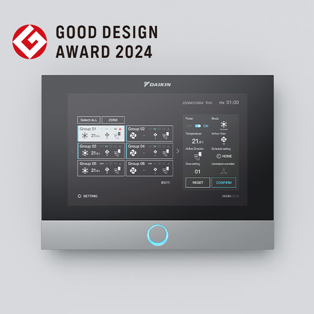 air conditioning control panel
