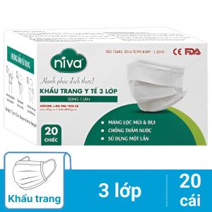 Khau Trang Y Te Niva 3 Lop