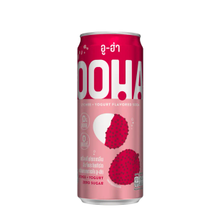 ooha lychee yogurt soda