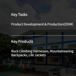 Rock Climbing Harnesses, Mountaineering Backpacks, Life Jackets
