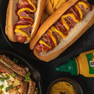 Breads and processed meat products
