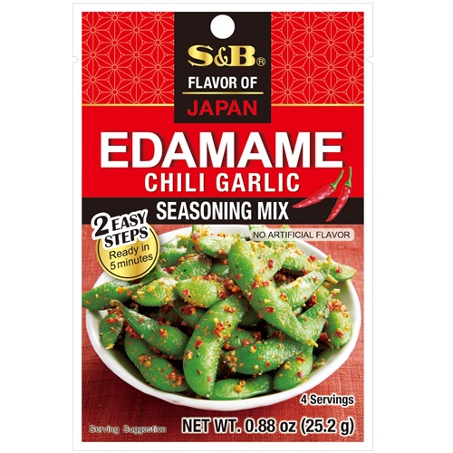 Chili Garlic Edamame Seasoning Mix 25.2g