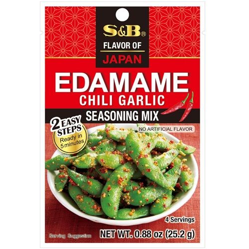 Chili Garlic Edamame Seasoning Mix 25.2g