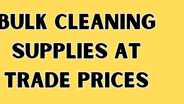 Bulk Cleaning Supplies
