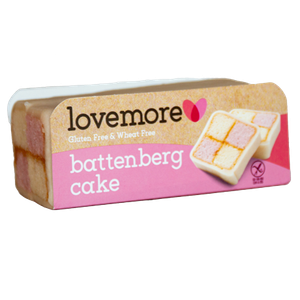 Gluten-Free Lovemore Battenberg Cake