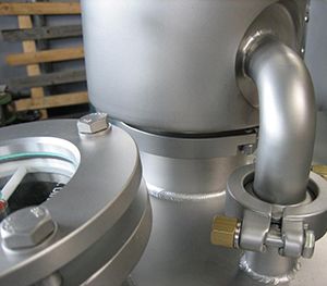 Custom container equipment for stainless steel containers