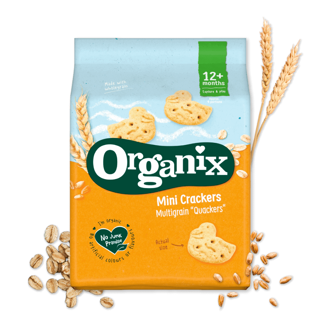 Organix Mini Crackers Multigrain "Quackers"