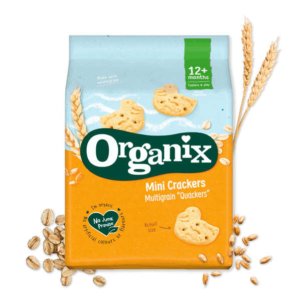 Organix Mini Crackers Multigrain "Quackers"