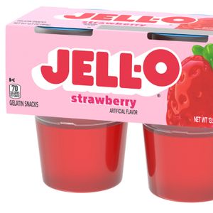 JELL-O Strawberry Gelatin Snacks