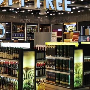 spirits, cigarettes, coffee, soft drinks, confectionery, and drugstore items