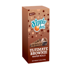 Dippin' Dots  Chocolate Brownie Wafer Rolls