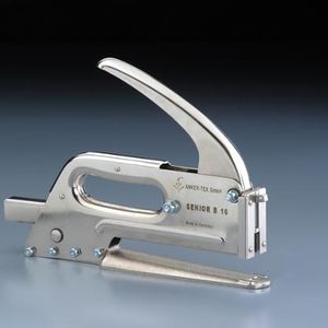 Industrial Stapler Senior B 16 - Manual industrial stapler for flat wire staples.
