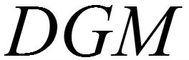 D G M logo