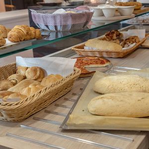 gluten-free bread, pastries, pizzas